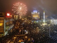 Салют на Майдане Незалежности